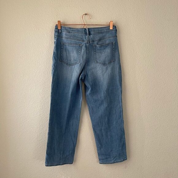 Logo Lori Goldstein embroidered boyfriend fit jeans - Picture 8 of 9